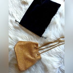 Brand new never worn dressy fun purse! Gold! Glamorous! Everyday or formal!